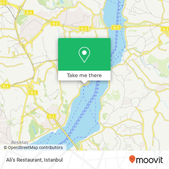 Ali's Restaurant map
