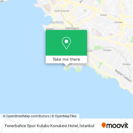 Fenerbahce Spor Kulubu Konukevi Hotel map