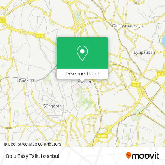 Bolu Easy Talk map