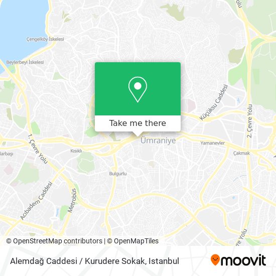 Alemdağ Caddesi / Kurudere Sokak map