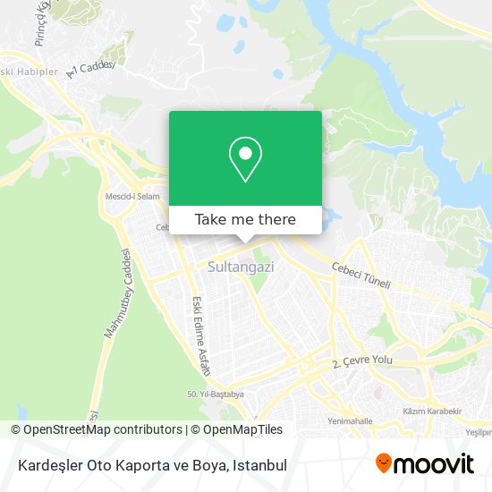 Kardeşler Oto Kaporta ve Boya map