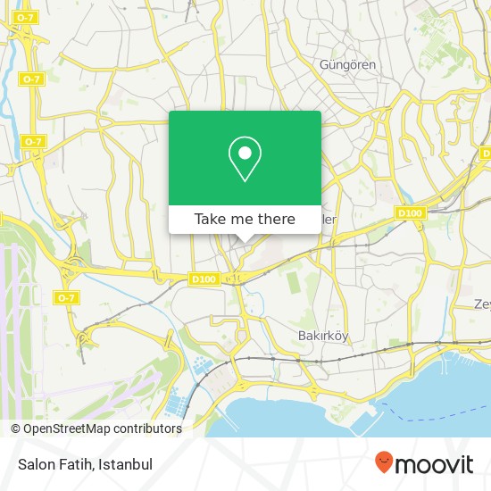 Salon Fatih map