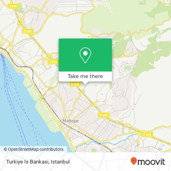 Turkiye Is Bankasi map