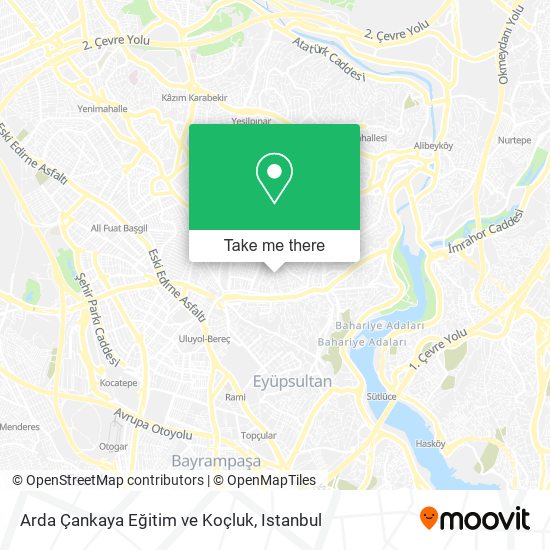 Arda Çankaya Eğitim ve Koçluk map