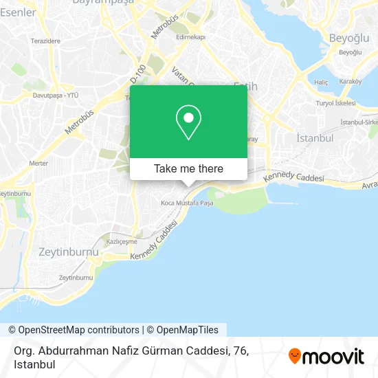 Org. Abdurrahman Nafiz Gürman Caddesi, 76 map