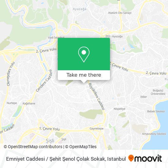 Emniyet Caddesi / Şehit Şenol Çolak Sokak map