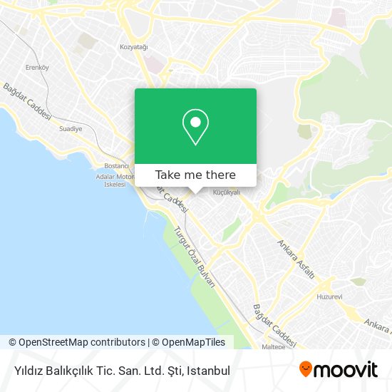 Yıldız Balıkçılık Tic. San. Ltd. Şti map