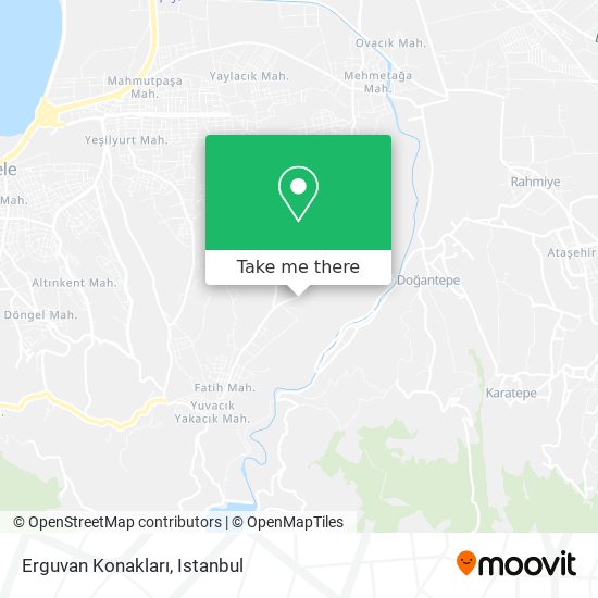 Erguvan Konakları map