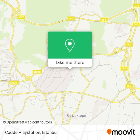 Cadde Playstatıon map