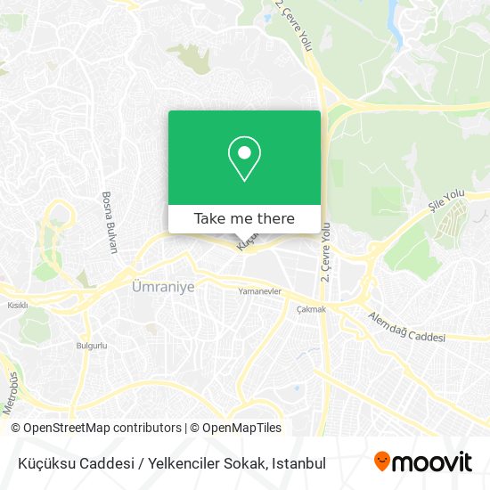 Küçüksu Caddesi / Yelkenciler Sokak map