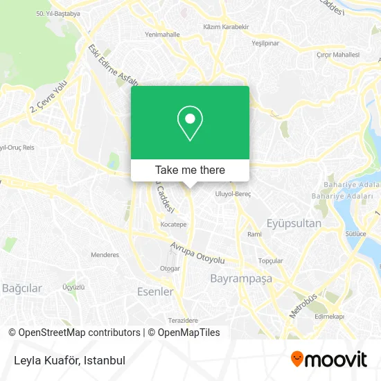 Leyla Kuaför map