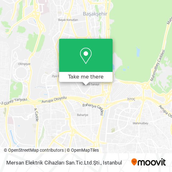 Mersan Elektrik Cihazları San.Tic.Ltd.Şti. map