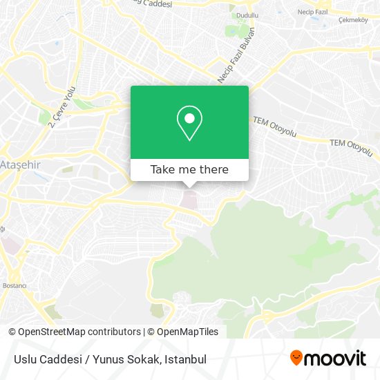 Uslu Caddesi / Yunus Sokak map
