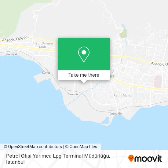 Petrol Ofisi Yarımca Lpg Terminal Müdürlüğü map