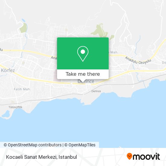 Kocaeli Sanat Merkezi map