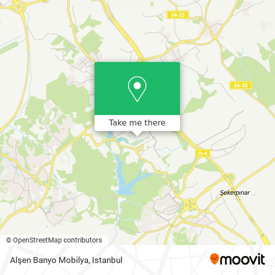 Alşen Banyo Mobilya map