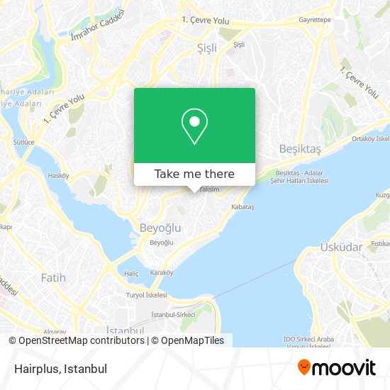 Hairplus map