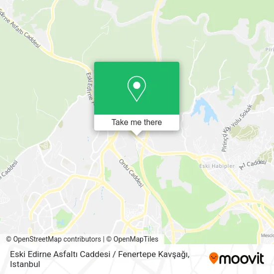 Eski Edirne Asfaltı Caddesi / Fenertepe Kavşağı map