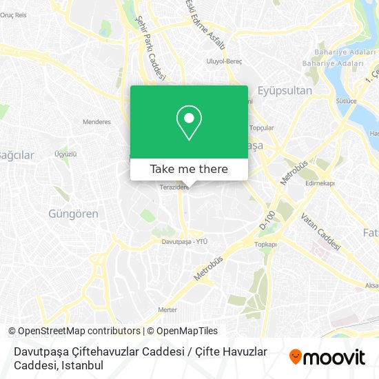 Davutpaşa Çiftehavuzlar Caddesi / Çifte Havuzlar Caddesi map