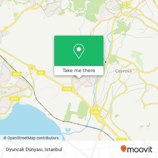 Oyuncak Dünyası map