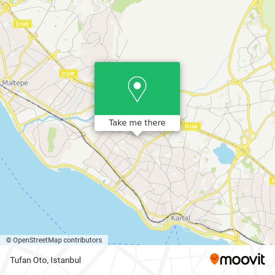 Tufan Oto map