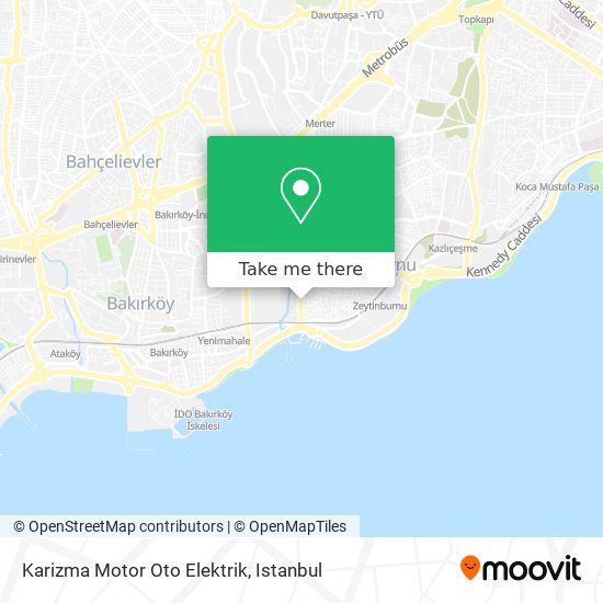 Karizma Motor Oto Elektrik map