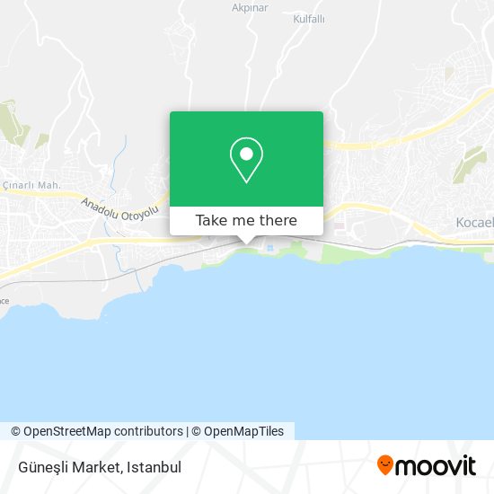 Güneşli Market map