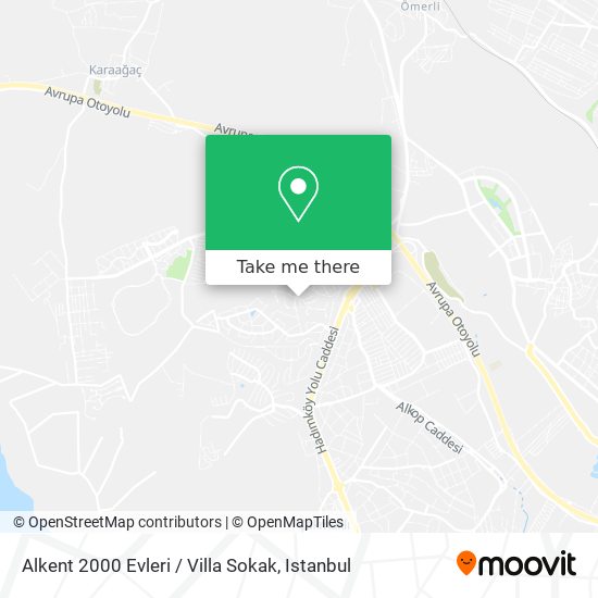 Alkent 2000 Evleri / Villa Sokak map