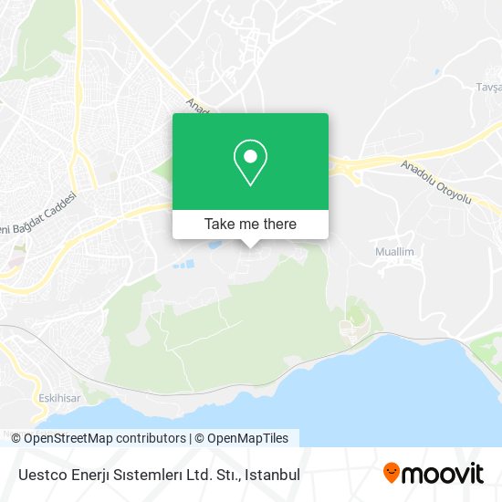 Uestco Enerjı Sıstemlerı Ltd. Stı. map