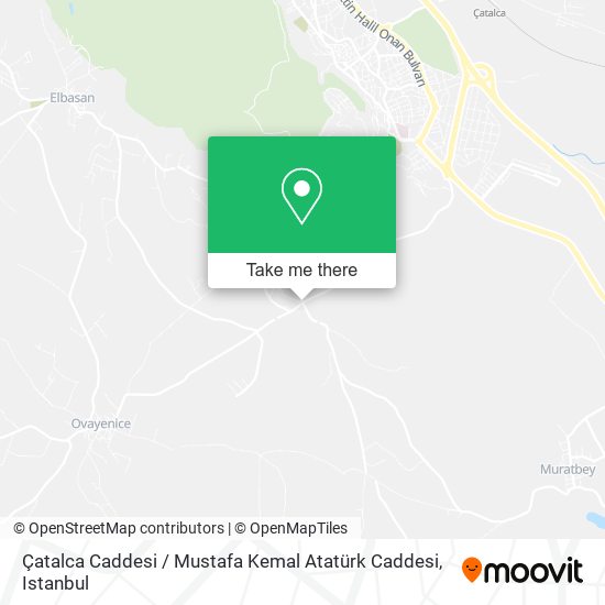 Çatalca Caddesi / Mustafa Kemal Atatürk Caddesi map