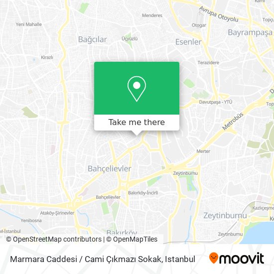 Marmara Caddesi / Cami Çıkmazı Sokak map