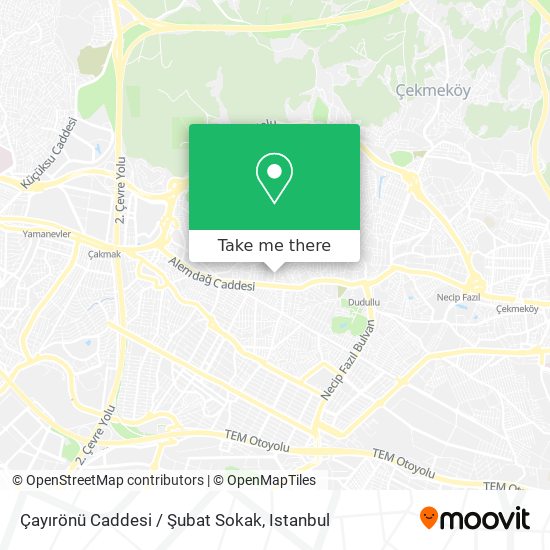Çayırönü Caddesi / Şubat Sokak map