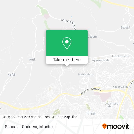 Sarıcalar Caddesi map