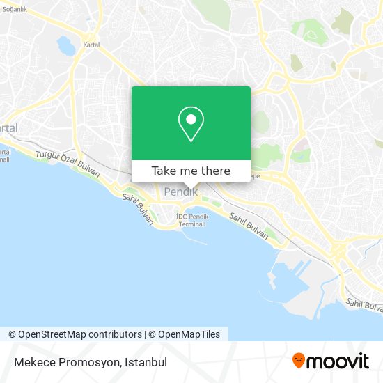 Mekece Promosyon map