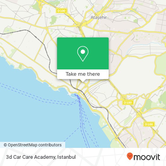 3d Car Care Academy map