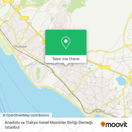 Anadolu ve Trakya Genel Masörler Birliği Derneği map