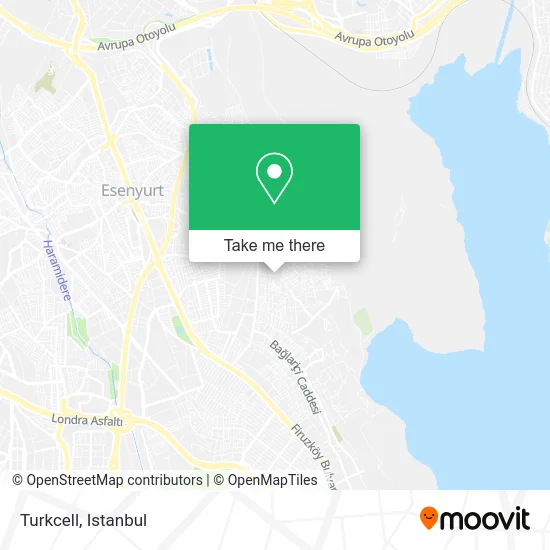 Turkcell map