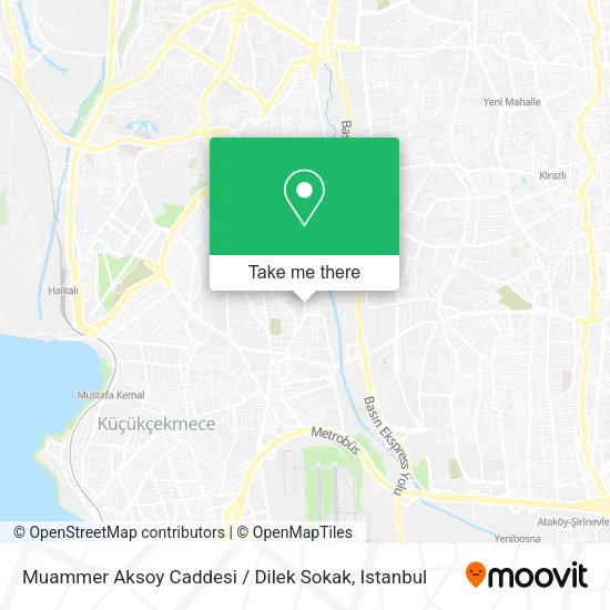 Muammer Aksoy Caddesi / Dilek Sokak map