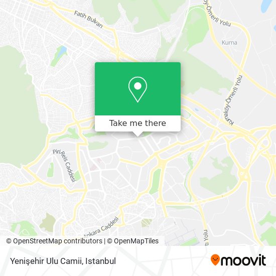 Yenişehir Ulu Camii map