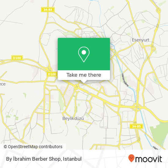 By İbrahim Berber Shop map