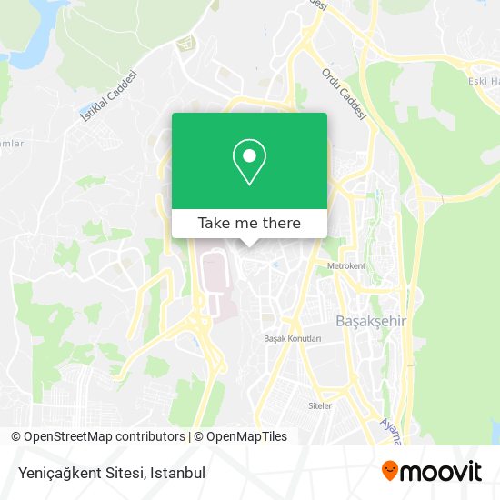 Yeniçağkent Sitesi map
