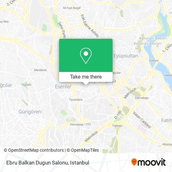Ebru Balkan Dugun Salonu map