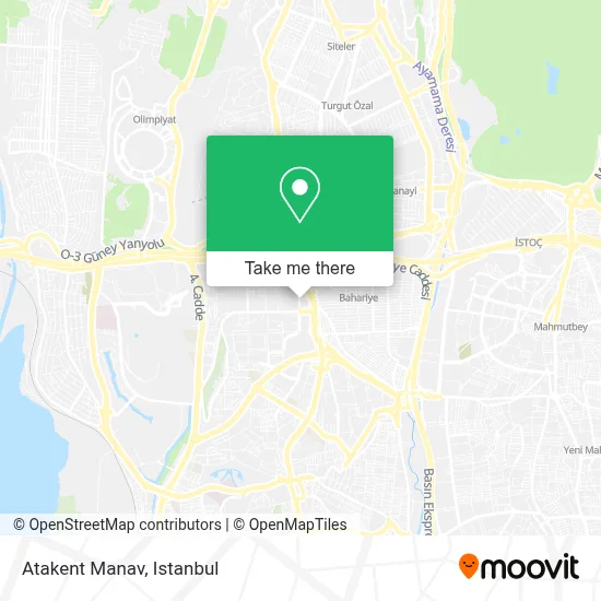 Atakent Manav map