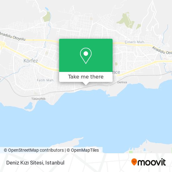 Deniz Kızı Sitesi map