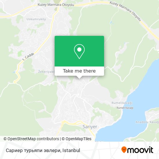 Сариер турьяпи эвлери map