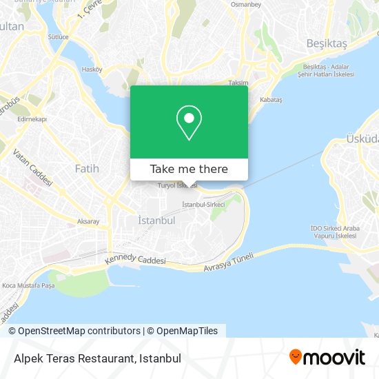 Alpek Teras Restaurant map