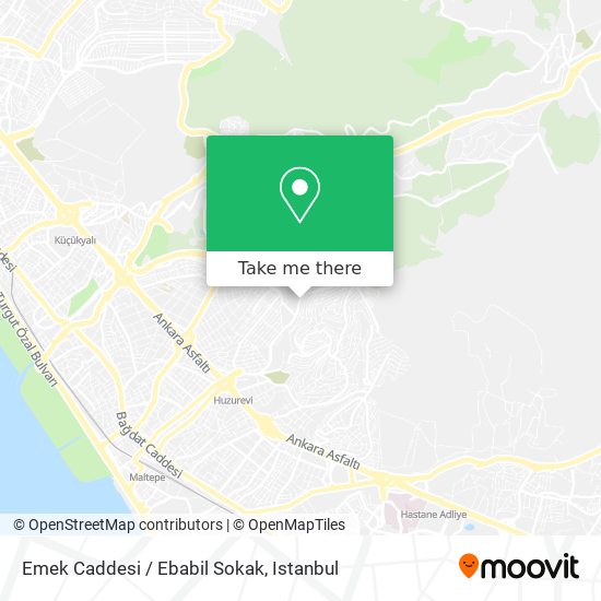 Emek Caddesi / Ebabil Sokak map