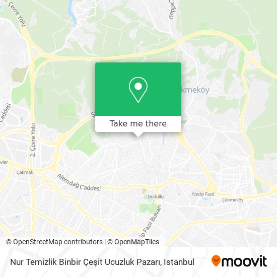 Nur Temizlik Binbir Çeşit Ucuzluk Pazarı map