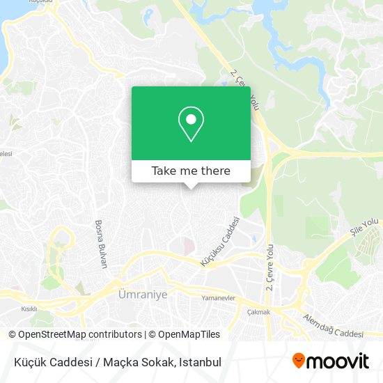 Küçük Caddesi / Maçka Sokak map