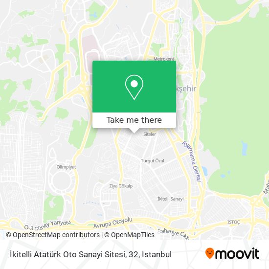 İkitelli Atatürk Oto Sanayi Sitesi, 32 map
